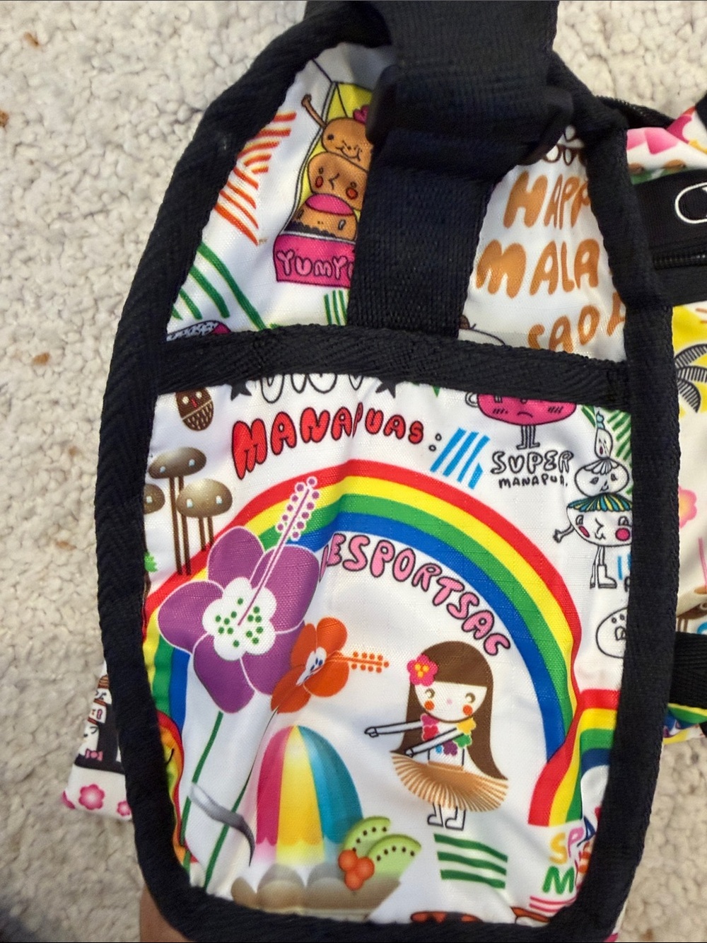Lesportsac limited edition Hawaii bag with matching pouch - Picture 8 of 13